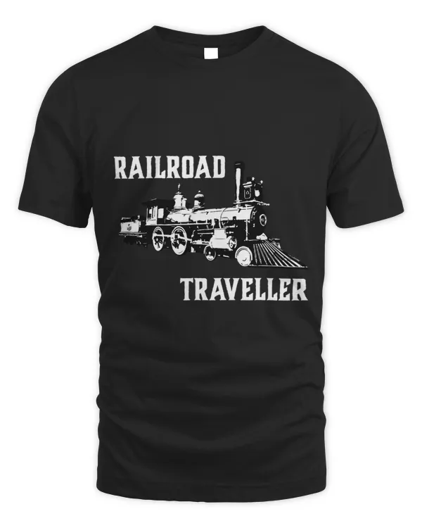 Railroad Traveller Steam Train Lover Locomotive Engineer