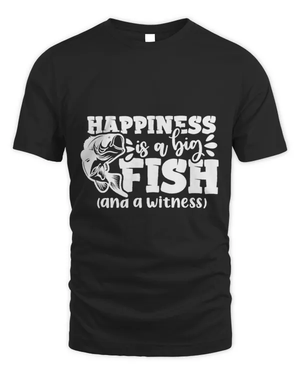 Happiness Is A Big Fish Sea Rod Bait Hook Lure Reel