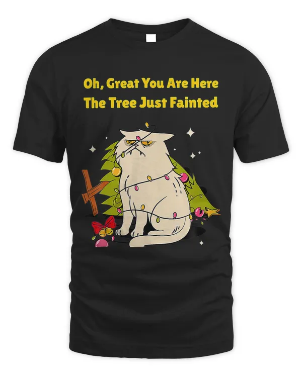 Black Cat Christmas Funny Essential