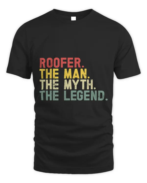 Roofer Funny Retro Roofing Roof Equipment Job Repair21
