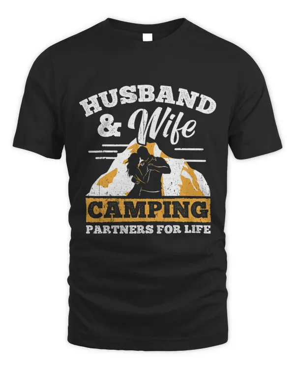 Husband And Wife Camping Partners For Life Gift
