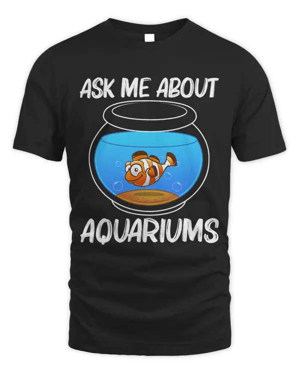 Cute Aquarium Design For Men Women Aquarist Fish Tank Lovers 39