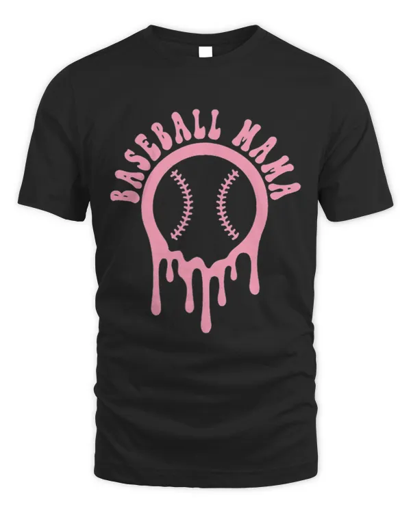 Funny Mama Shirt Somebodys Loud Mouth Baseball Mama Mom