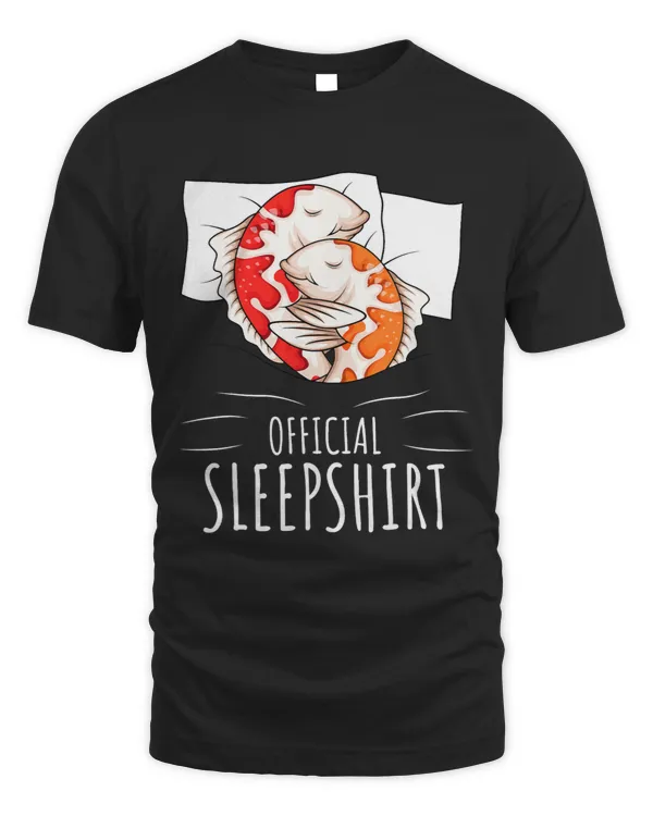 Koi Carp Nishikigoi Fish Official Sleepshirt 3