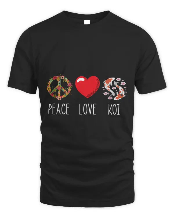 Koi Cherry Blossom Heart Love Peace Japanese Koi Carp