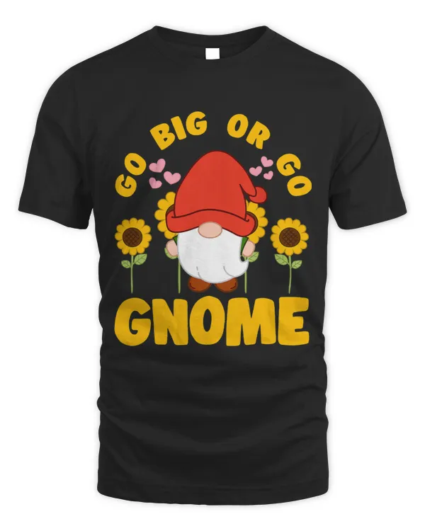 Go Big Or Go Gnomie With Sunflowers Yard Garden Gnome