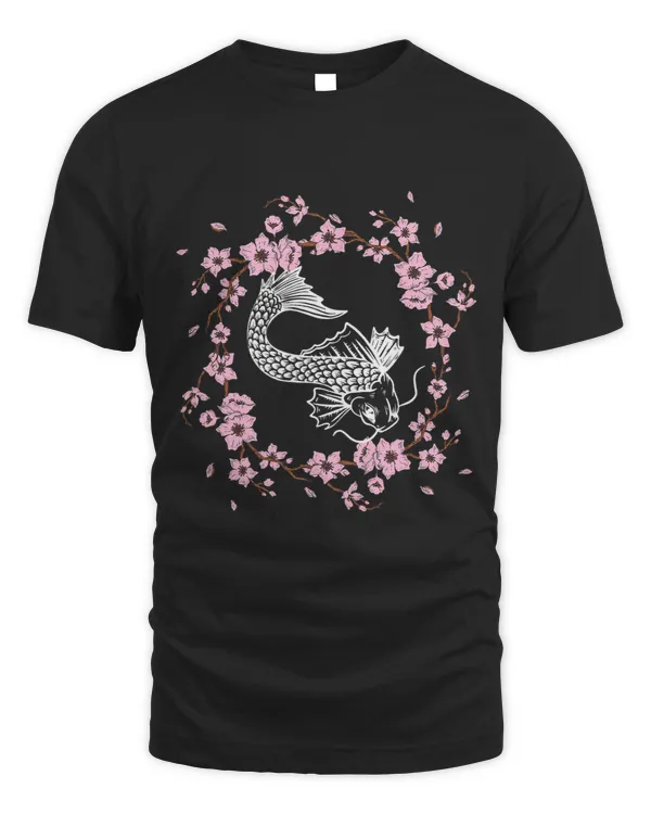 Koi Cherry Blossom Japanese Koi Carp Nishikigoi Asian Carp