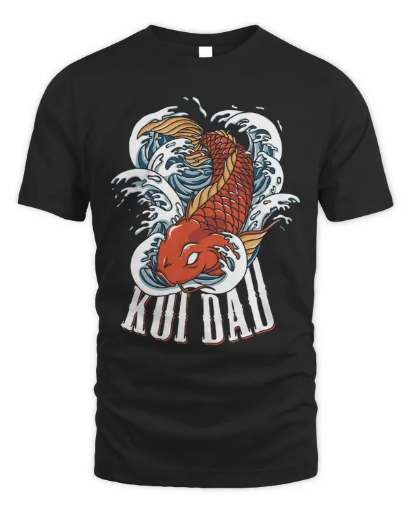 Koi Dad Japanese Koi Carp Nishikigoi Fish Lover