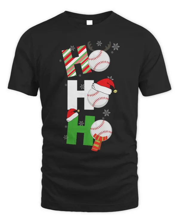Funny Christmas Baseball Pajamas Player Matching Team Unisex