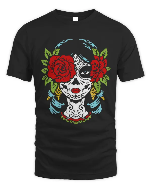 La Catrina Santa Muerte Sugar Skull Calavera Halloween