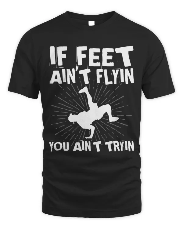 Breakdancing Feet Flyin Breaker Hiphop Dancer Breaking
