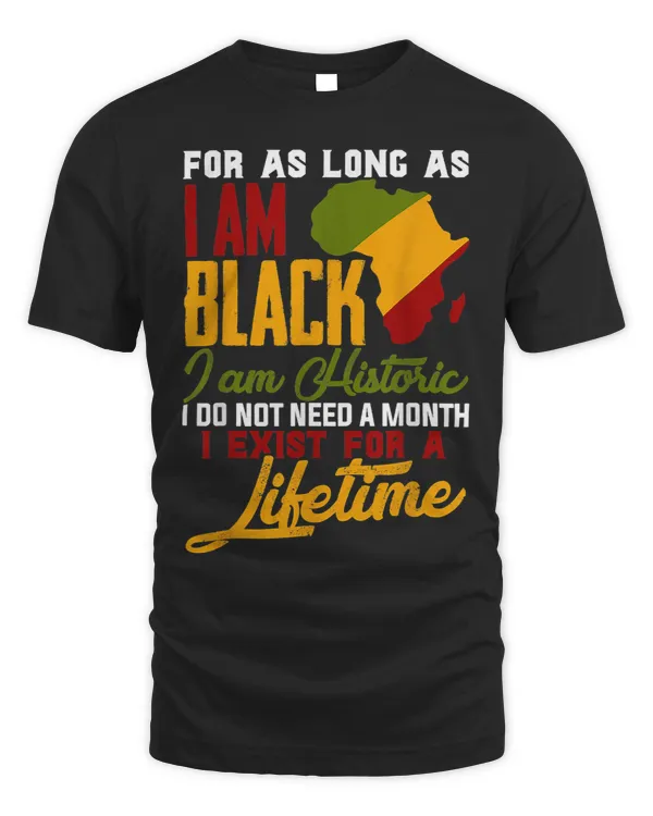 I Am Black History Lifetime Cool Black History Month Pride