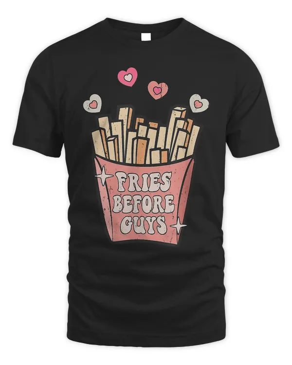 Fries Before Guys Funny Valentines Day Boys Girls Kids Gifts