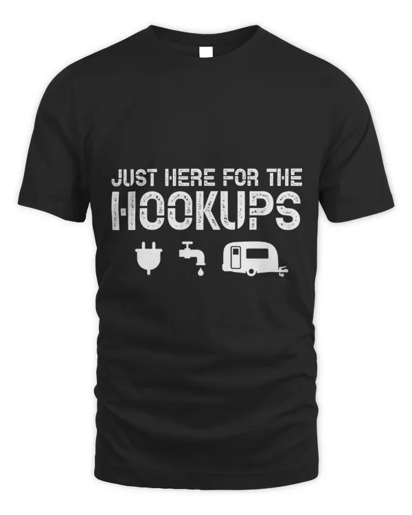 Camping Rv Caravan Motorhome Here For The Hookups