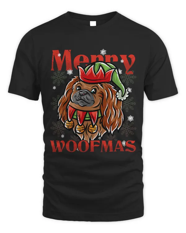 Merry Woofmas Pekingese Elf Dog Christmas Dogs Elves 19