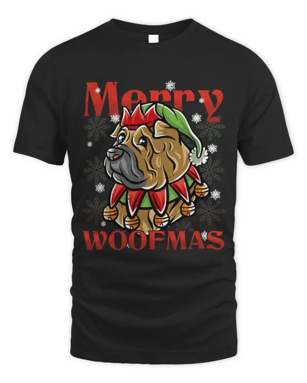 Merry Woofmas Shar Pei Elf Dog Christmas Dogs Elves 6