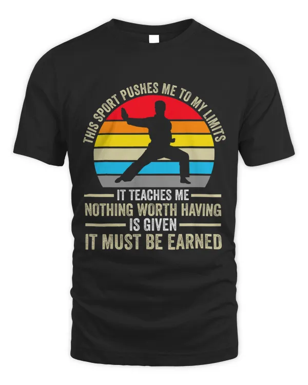 This sport pushed limits teaches Kicking Taekwondo