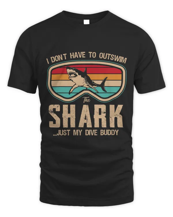 The Shark Is My Dive Buddy Scuba Diving Diver Snorkeling