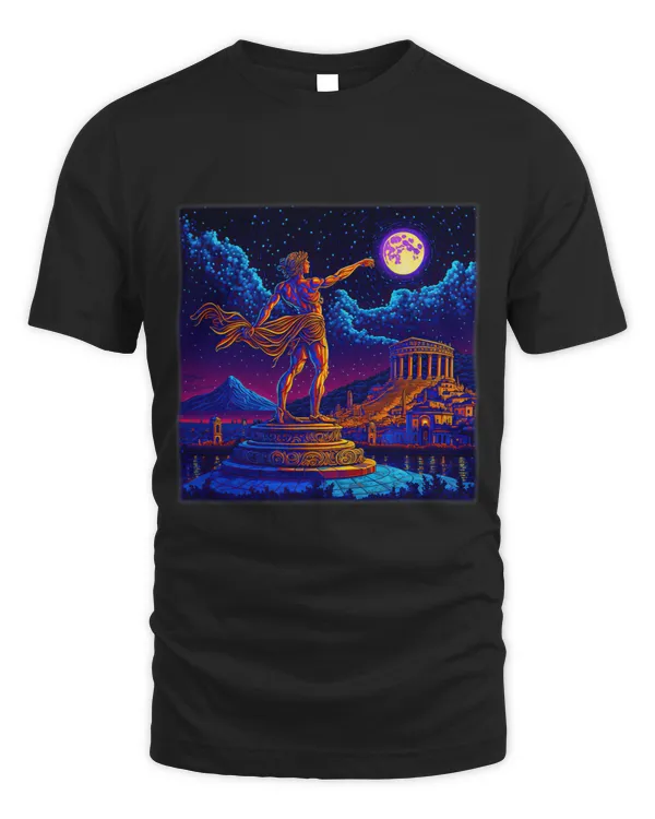 Surrealism Starry Night Apollo Greek Mythology