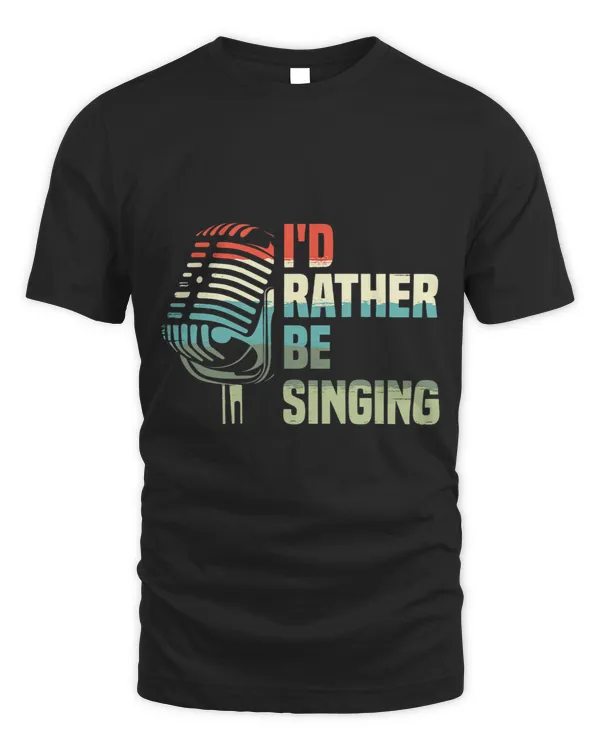 Id Rather Be Singing Karaoke Singer Voice Coach