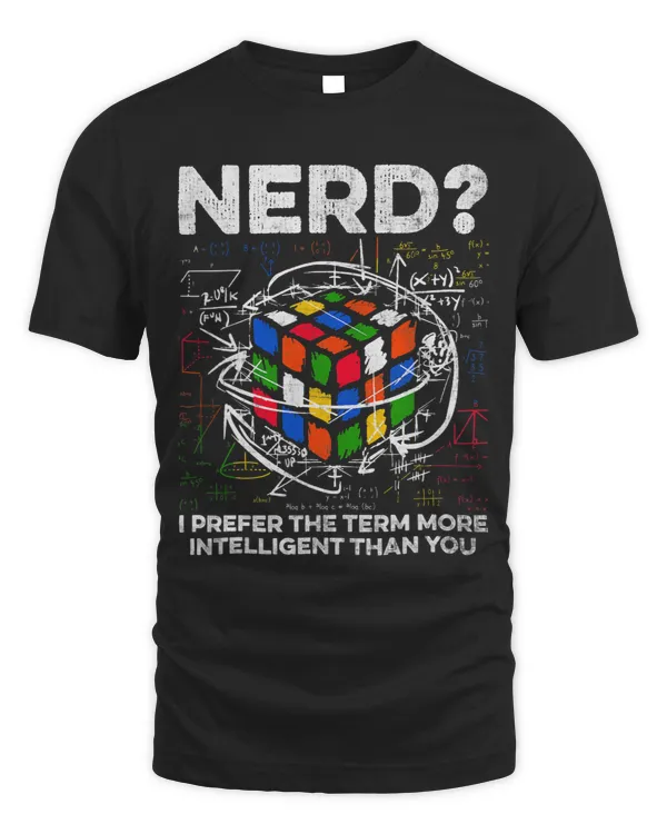Competitive Puzzle Cube Nerd I Prefer The Term Speed Cubing