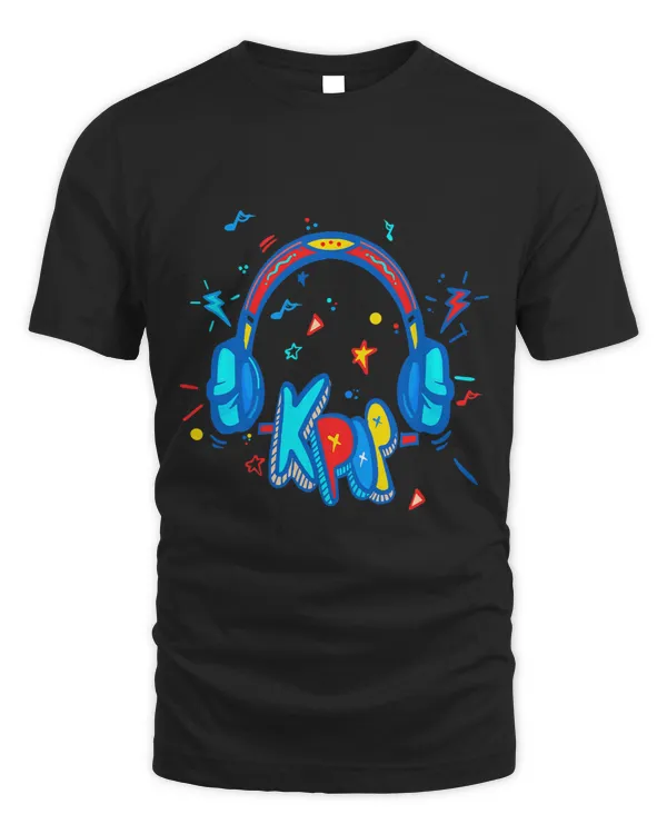 Headphones Kpop Tee K Pop Music Lover Fan Teens