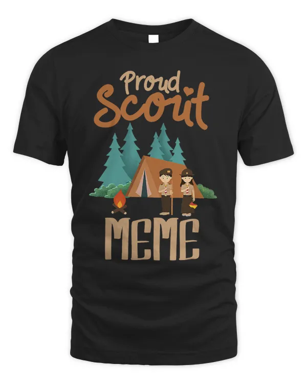 Proud Scout Meme Camping Scout Scouting Leader Adventure