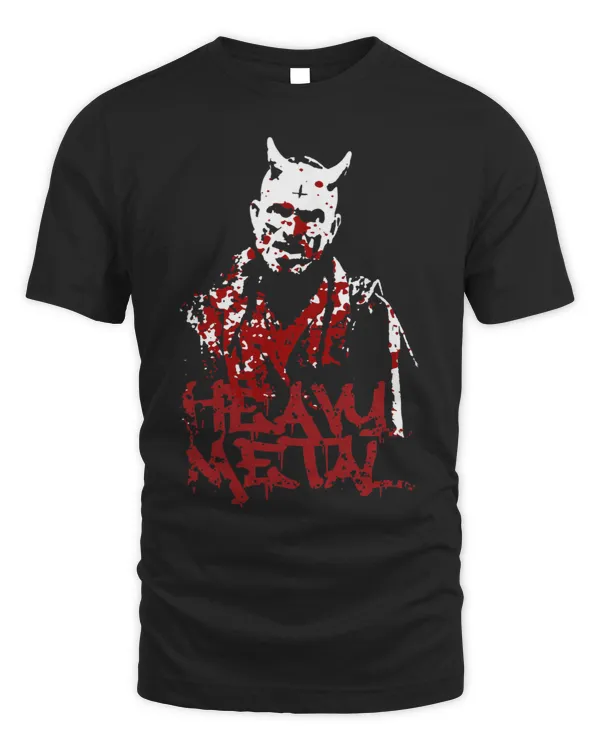 Heavy Metal Devil Horns Rock Graphic Goth