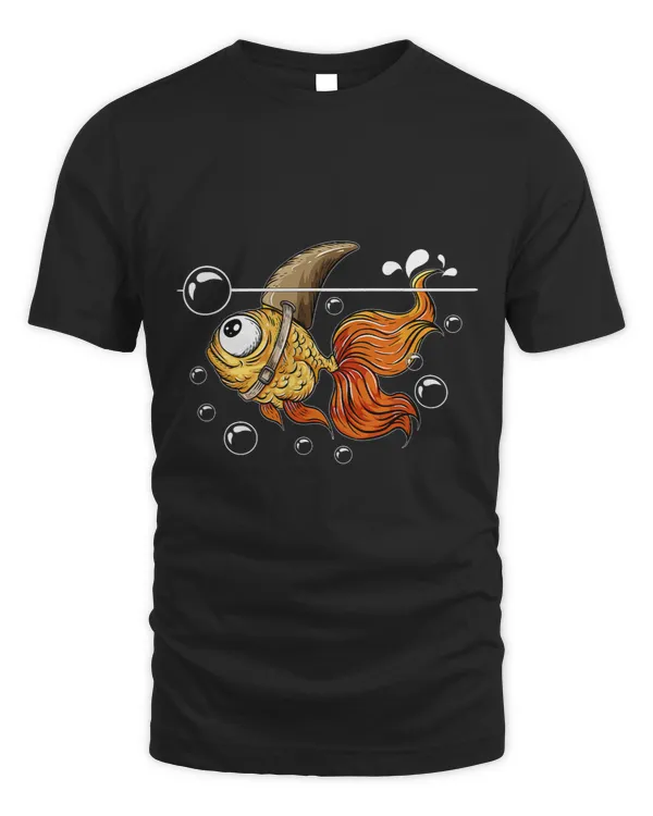 Fish With False Dorsal Fin Fish Costume Air Bubbles