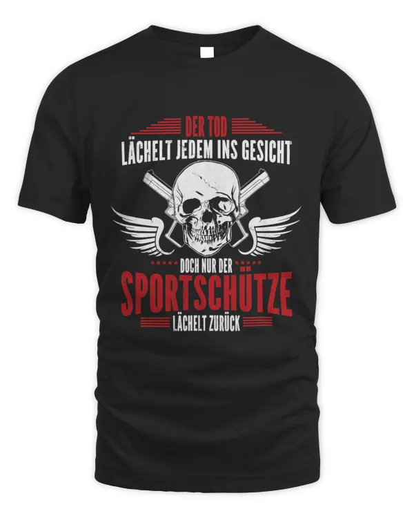 Death Smiling Face Sportschooter Back Shooting