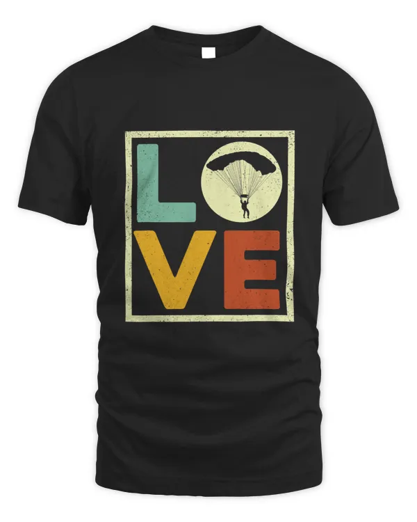 Love Graphic Paragliding Parachute Paramotor Paraglider 3