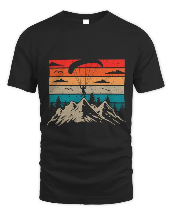 Paragliding American Flag Paraglider Patriotic Paramotor