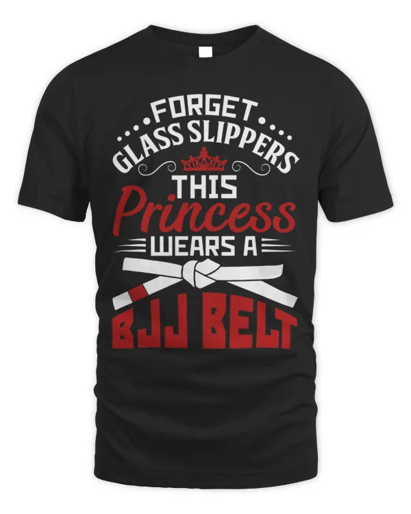 Jiu Jitsu Women Gifts Princess Wears BJJ Belt
