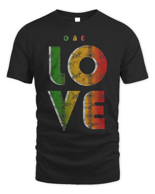 One Love Rasta Reggae Roots Clothing T Shirt Tee Stop War