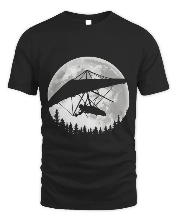 Hangglider Flying Extreme Sport Deltaplane Night Sky Gift