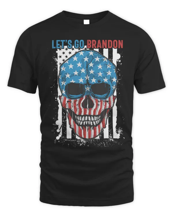 Lets Go Brandon Chant Conservative Vintage US Flag