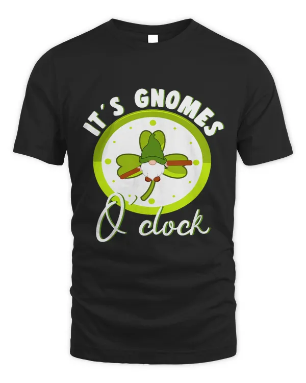 It´s Gnomes O´Clock With Loverleaf Lawn Gnome