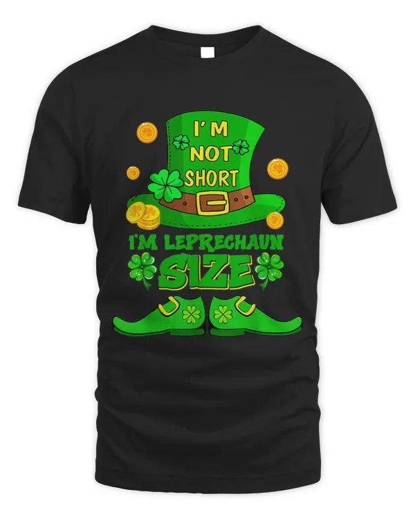 Not Short Im St. Patricks Day Boy Size Cute Shamrocks Hat