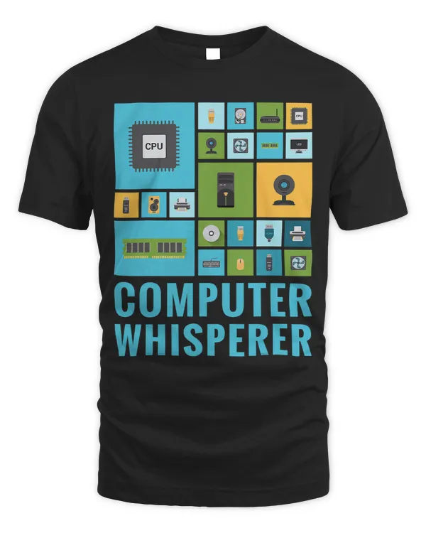 Computer Whisperer Funny IT Tech Support Help Desk