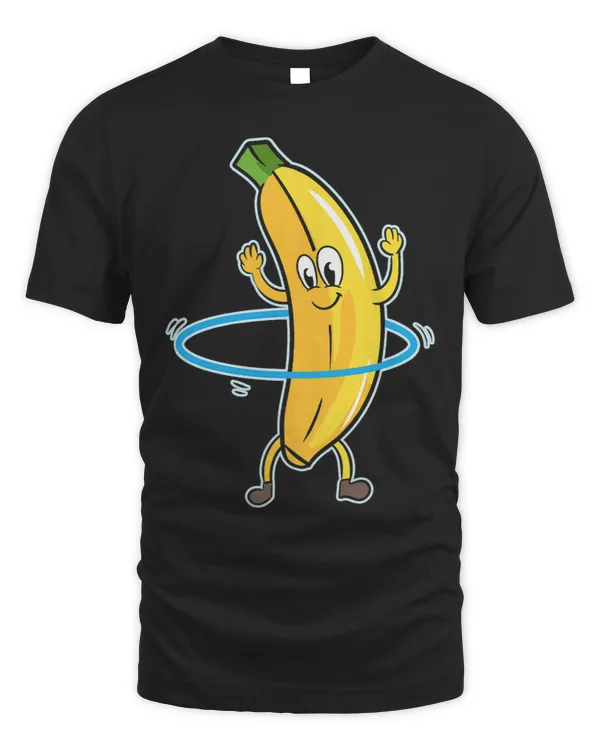 Hula Hooper Workout Funny Hula Hooping Dancing Banana