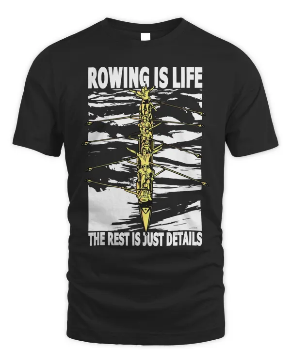 Rowing is life for kayaker paddler canoer rower