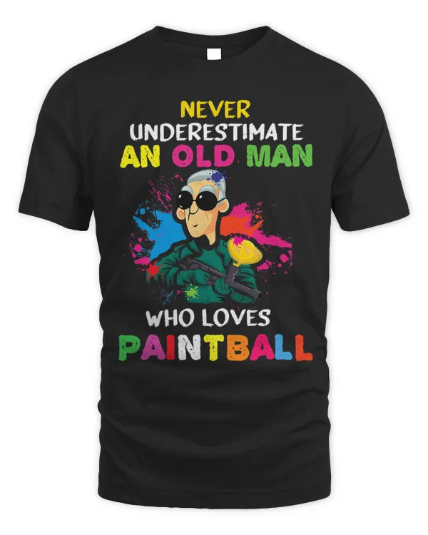 Never Underestimate An Old Man Who Loves Paintball 3