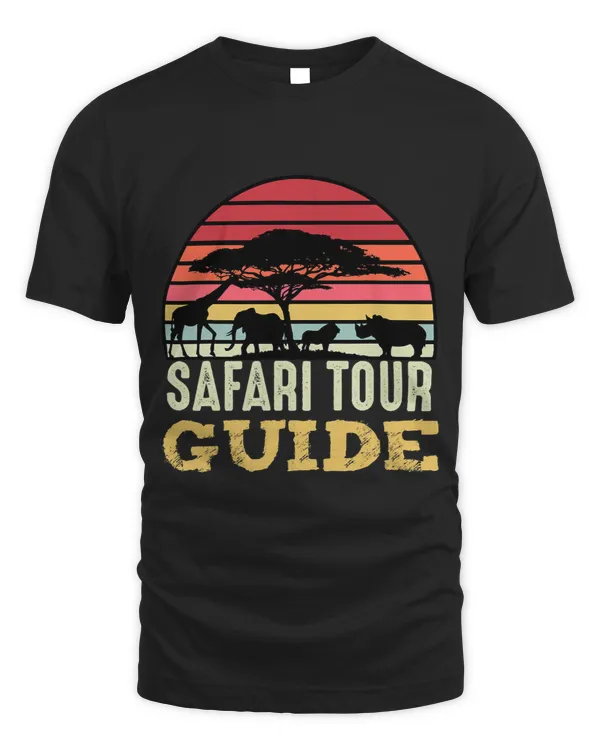 Safari Tour Guide Kenya Tanzania Namibia Animal Vintage Fan