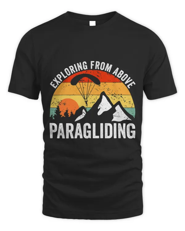Paraglider Exploring from Above Paragliding 3
