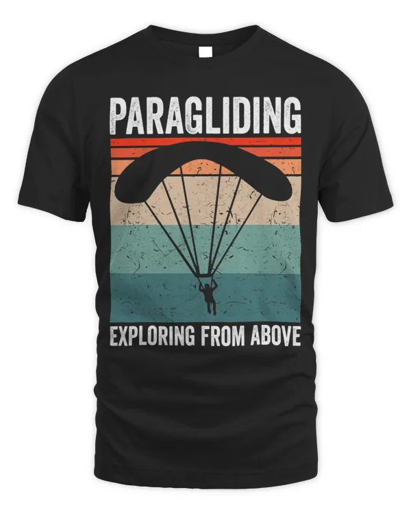 Paraglider Exploring from Above Paragliding