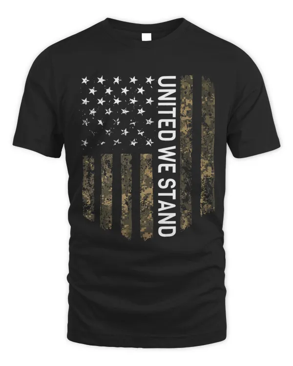 Patriotic American Flag Camo United We Stand USA Patriot