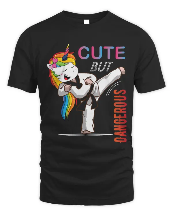 Cute But Dangerous Karate Taekwondo Girl Funny Martial Art