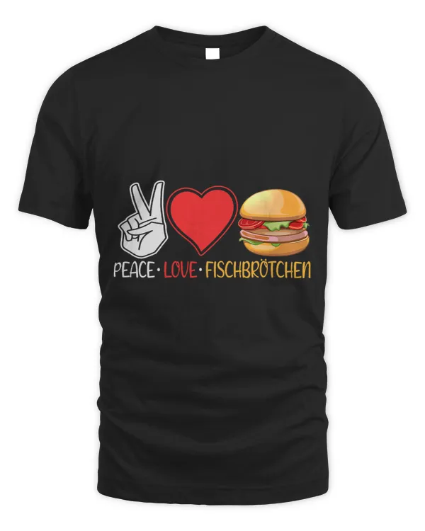 Peace Love Fish Buns North German Anchor Latte German