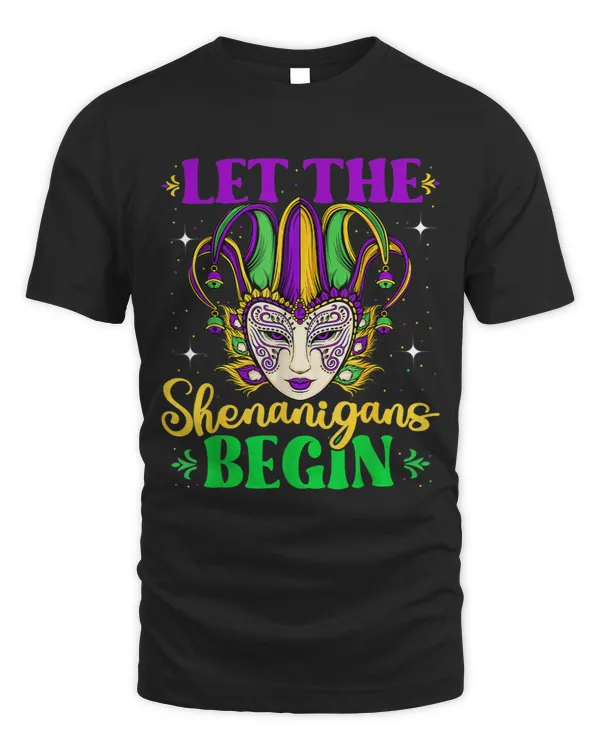 Let The Shenanigans Begin Mask Costume New Orleans