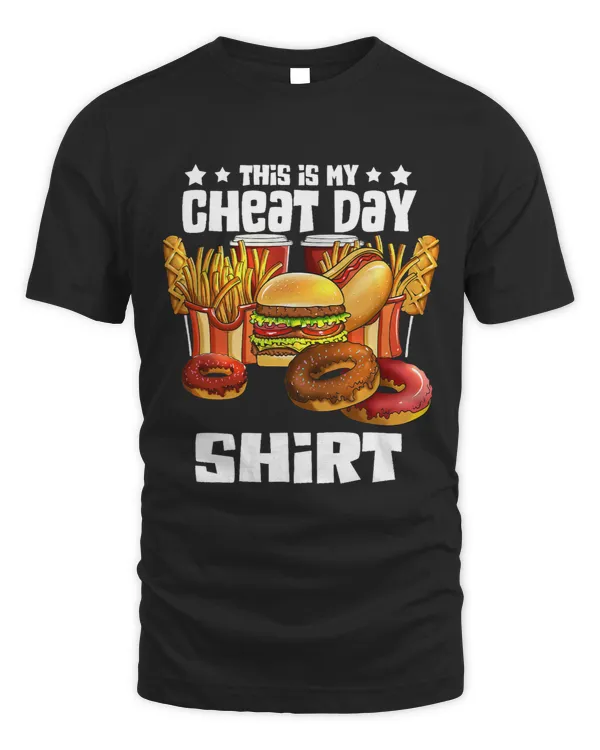 This Is My Cheat Day Shirt Athlete Kids Nutrition Saying